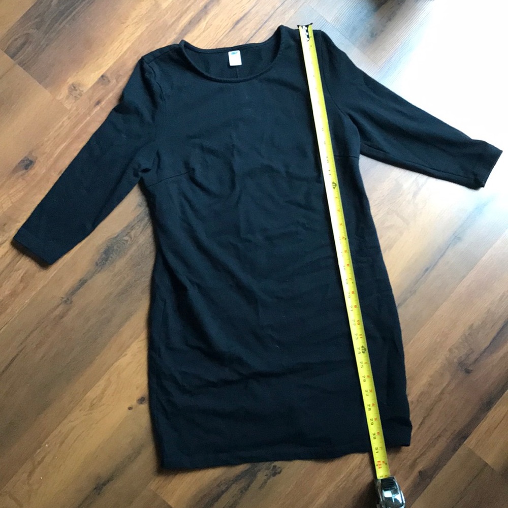Black Old Navy 3/4 sleeve dress